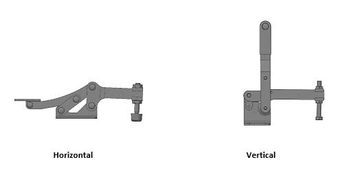 Hold-Down action clamps 