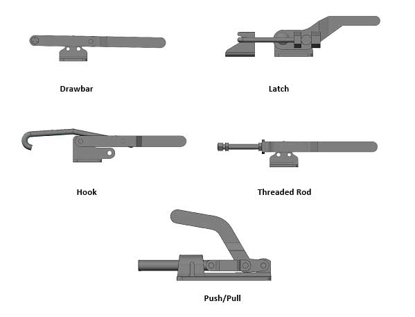 Linear Action Clamps